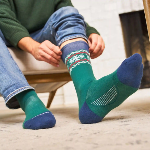 Everyday Men's Max Cushion Crew Evergreen