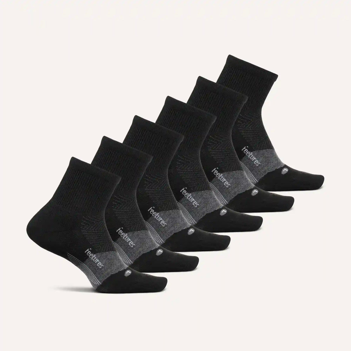 Merino 10 Max Cushion Quarter 6 Pack