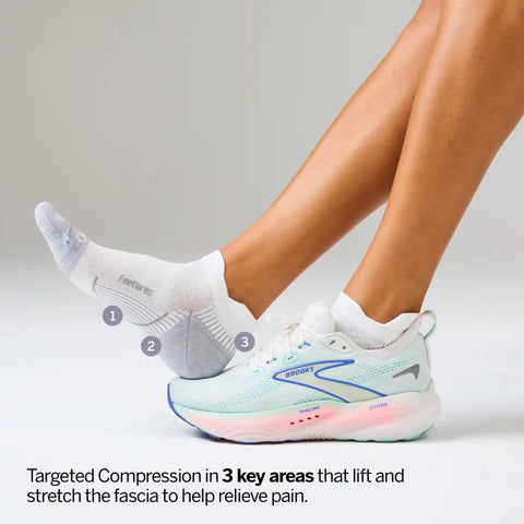Plantar Fasciitis Relief Sock Light Cushion Tab 3 Pack